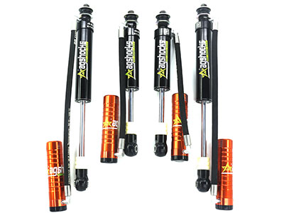 7 inches Suspension spring-back compression adjustable off road shocks